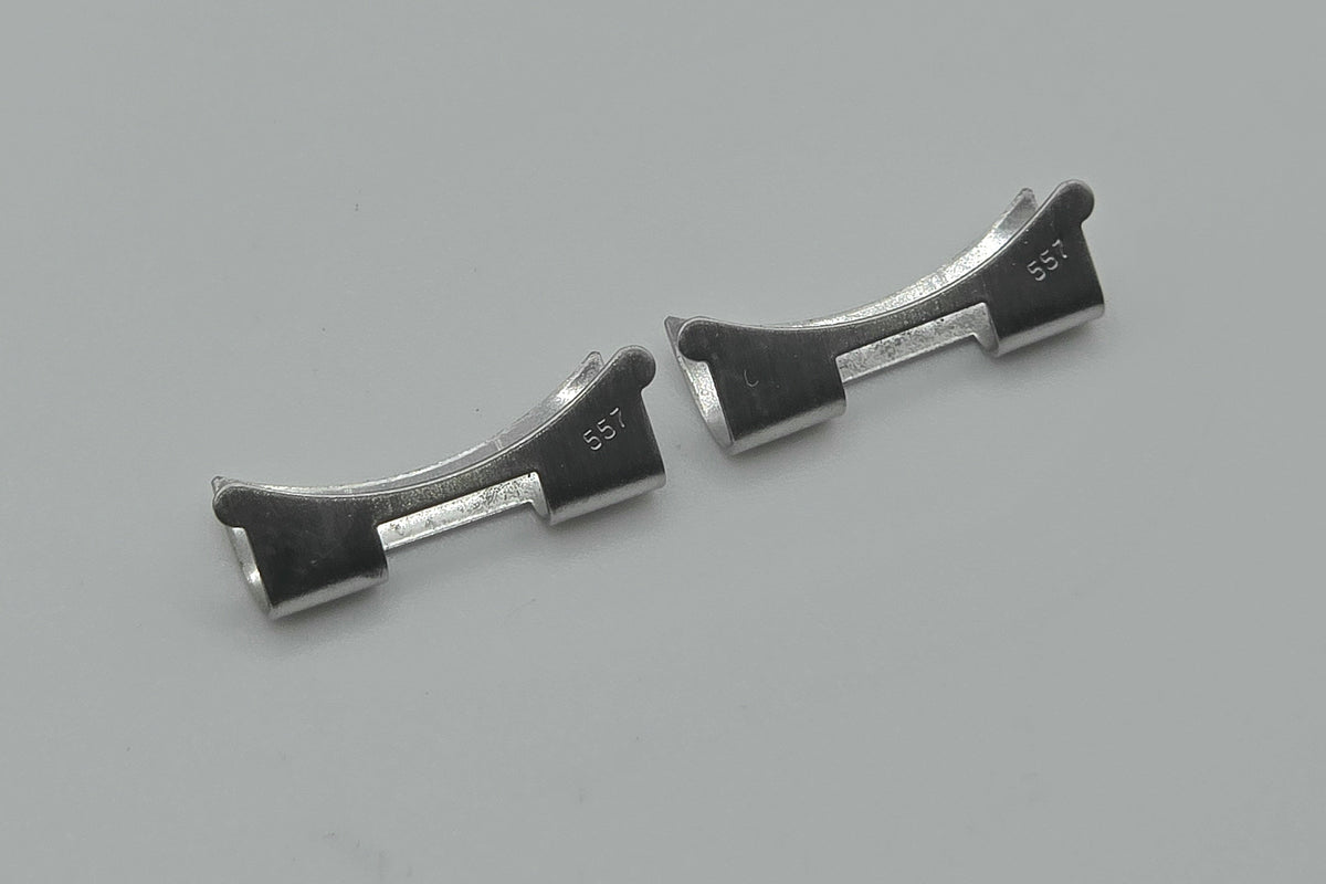 Stainless Steel Oyster 557 End Links for Rolex