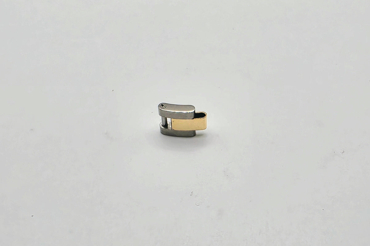 Oyster Two-Tone Stainless Steel & 18K Gold Hollow Extra Link 10mm for Rolex 69173