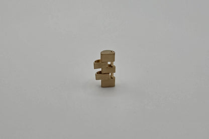 Jubilee 18K Gold Hollow Extra Link 16mm