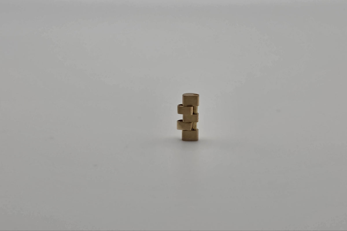 Jubilee 18K Gold Hollow Extra Link 11.25mm