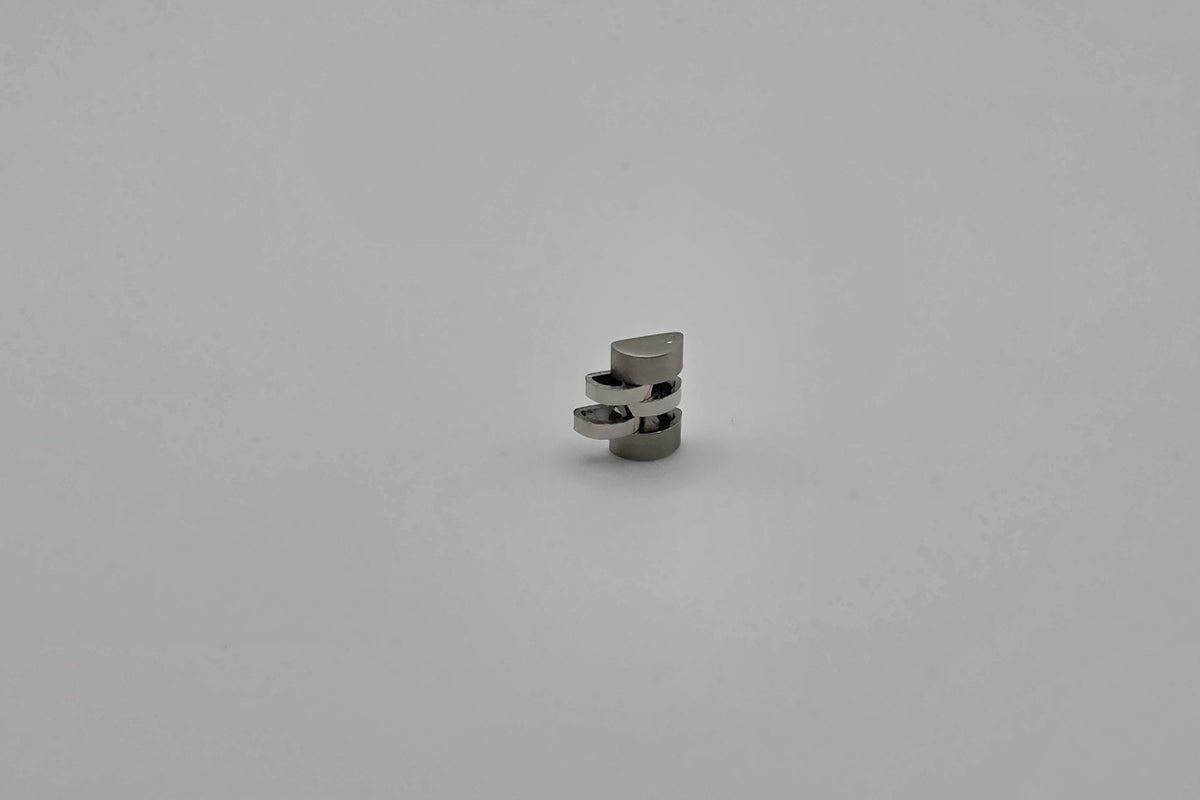 Jubilee Stainless Steel Hollow Extra Link 10mm