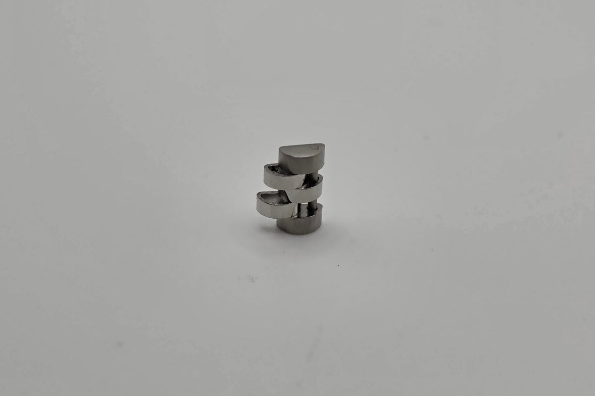 Jubilee Stainless Steel Hollow Extra Link 12.1mm