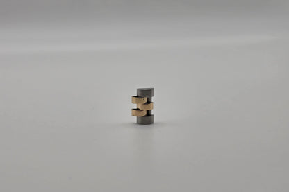 Jubilee SS/18K Hollow Extra Link 12.1mm