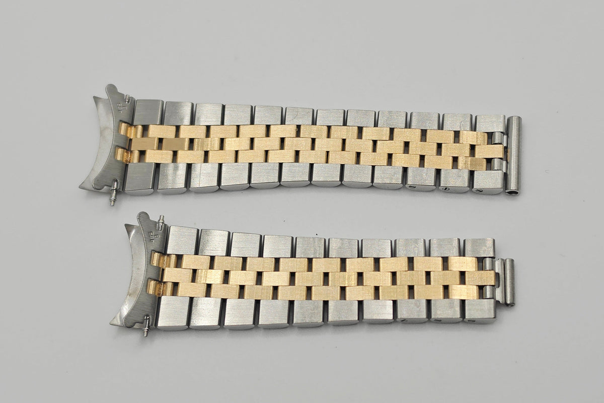 Jubilee Bracelet SS/18K Reference 62523H with 455B End Links for Rolex