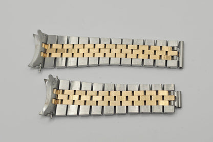 Jubilee Bracelet SS/18K Reference 62523H with 455B End Links for Rolex