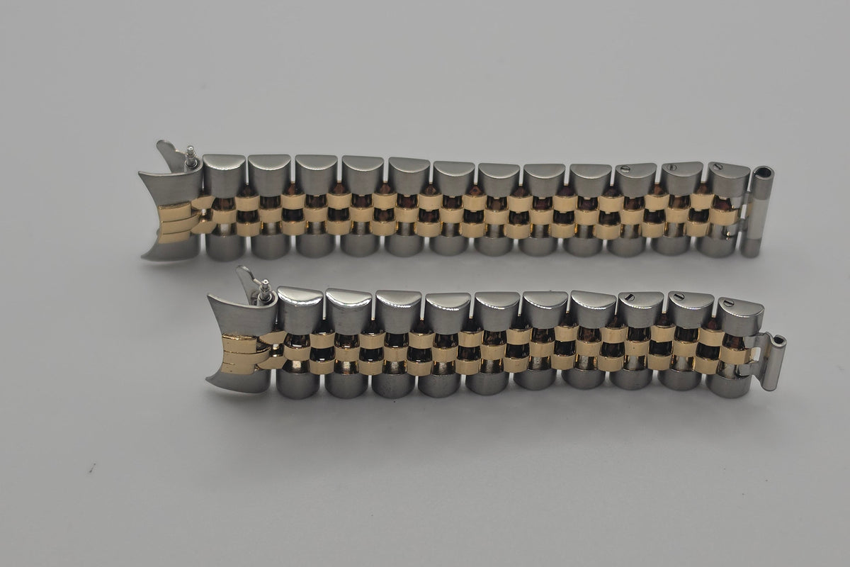 Jubilee Bracelet SS/18K Reference 62523H with 455B End Links for Rolex