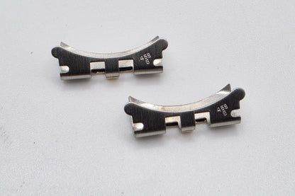 Jubilee Two-Tone Stainless and 18K Solid Gold 455B End Links for Rolex