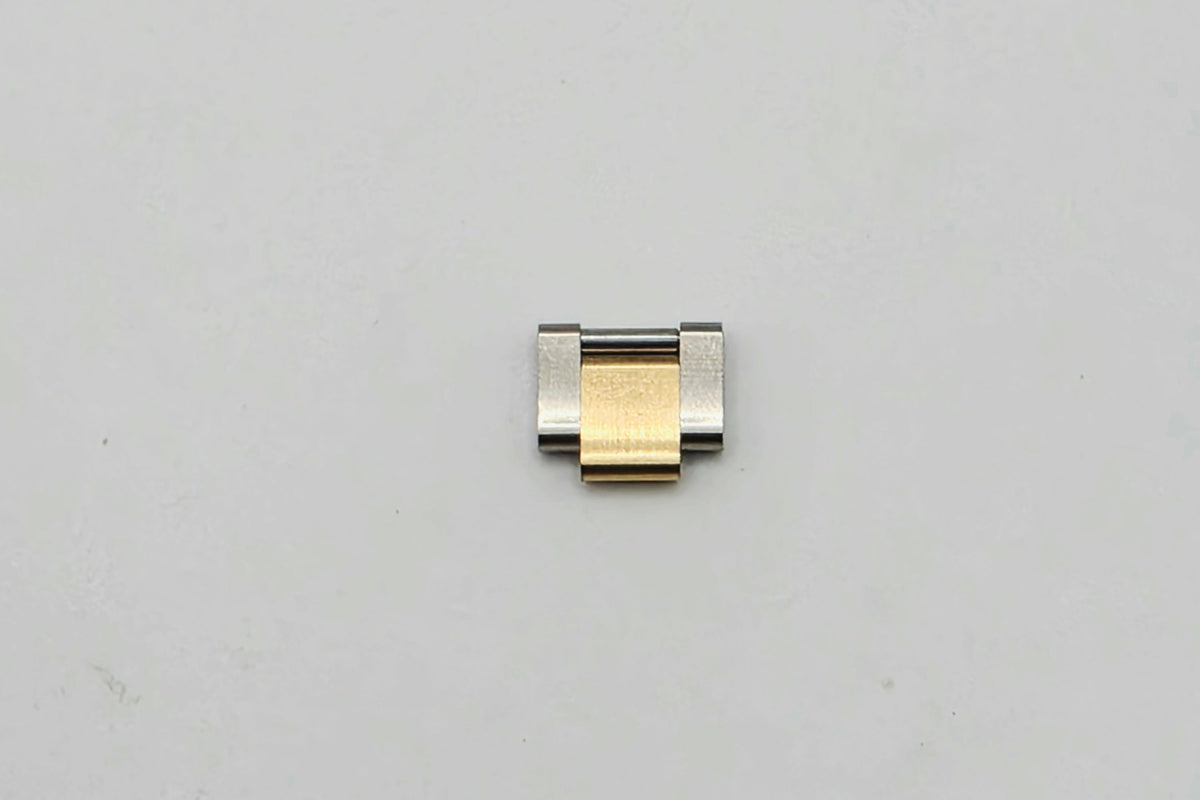 Oyster Two-Tone Stainless Steel & 18K Gold Hollow Extra Link 14mm for Rolex 78273