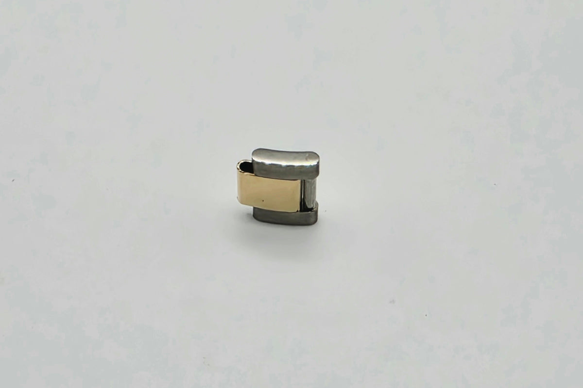 Oyster Two-Tone Stainless Steel & 18K Gold Hollow Extra Link 14mm for Rolex 78273