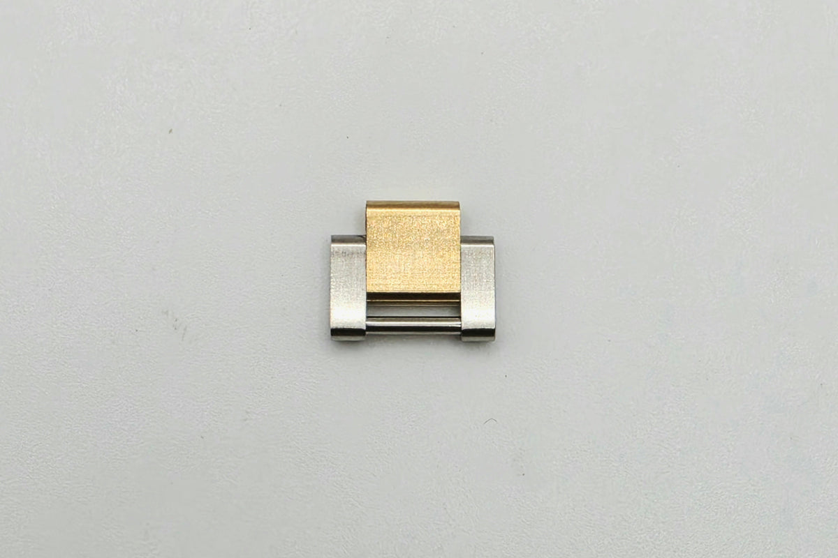 Oyster Two-Tone Stainless Steel & 18K Gold Solid Extra Link 15.5mm for Rolex 116233