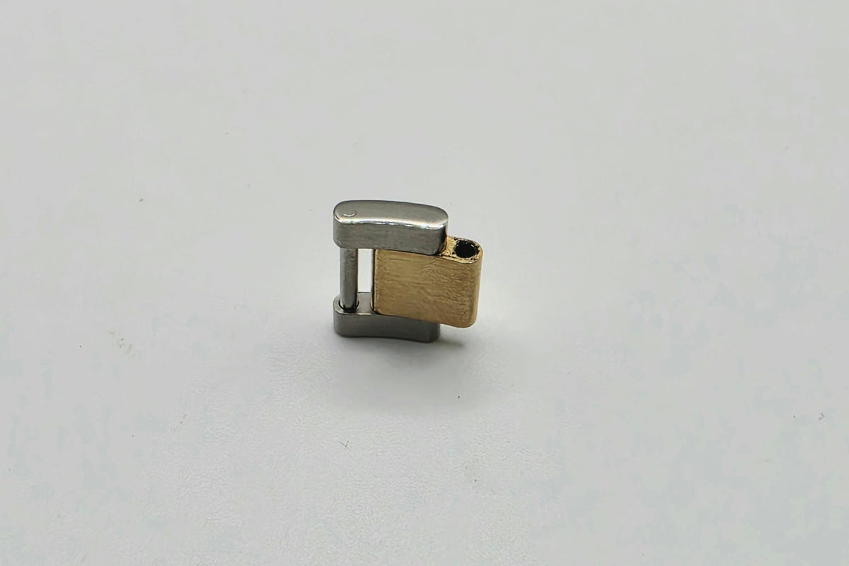Oyster Two-Tone Stainless Steel & 18K Gold Solid Extra Link 15.5mm for Rolex 116233