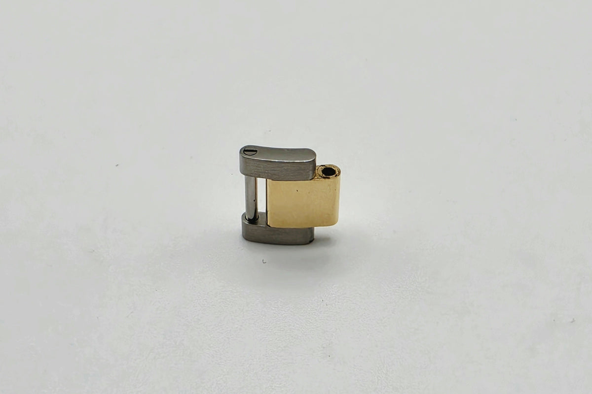 Oyster Two-Tone Stainless Steel & 18K Gold Solid Extra Link 15.5mm for Rolex 116233