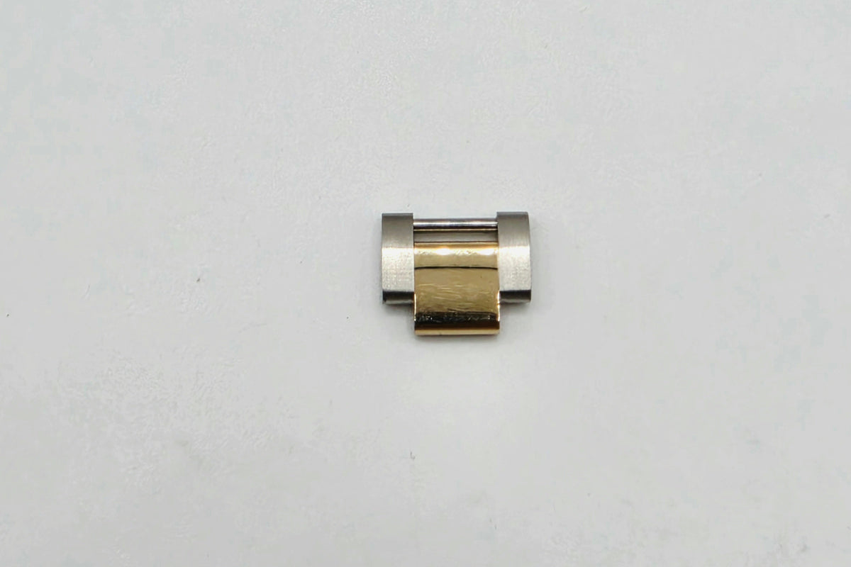 Oyster Two-Tone Stainless Steel & 18K Gold Solid Extra Link 15.5mm for Rolex 116233
