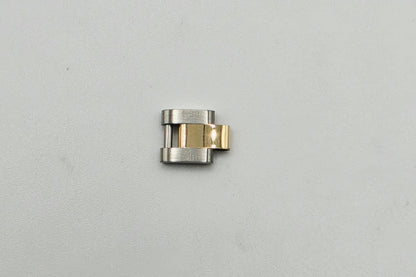 Oyster Two-Tone Stainless Steel & 18K Gold Hollow Extra Link 10mm for Rolex 69173