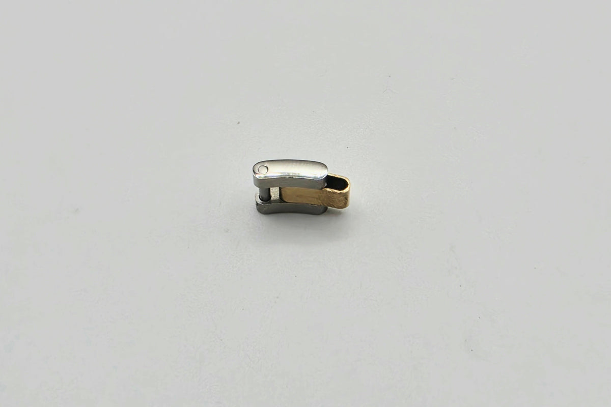 Oyster Two-Tone Stainless Steel & 18K Gold Hollow Extra Link 10mm for Rolex 69173