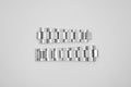 Bracelet Oyster à maillons creux référence 78360 pour Rolex