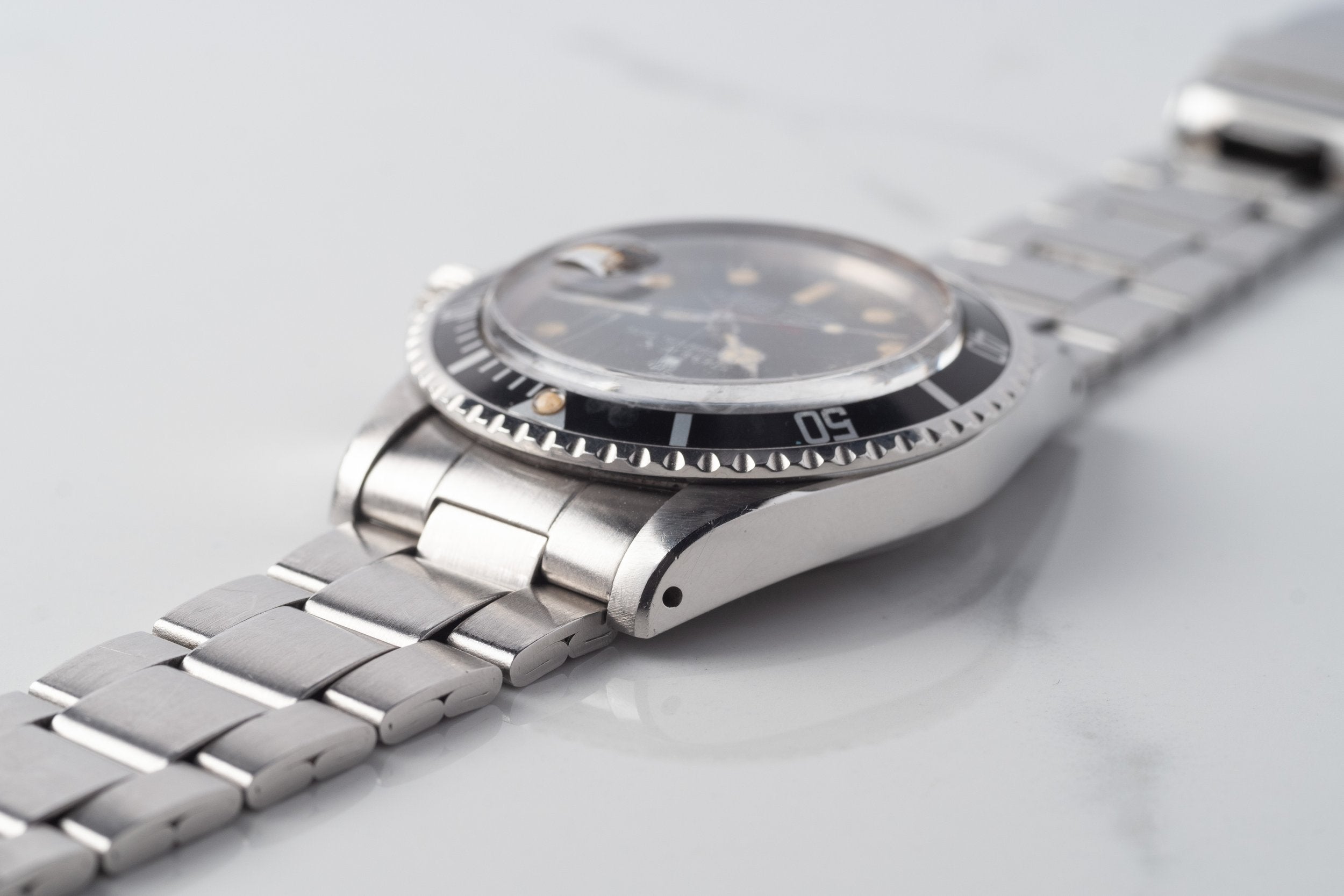 Vintage Rolex watch with premium replacement Oyster bracelet by Oysters Jubilee – precision-crafted for an authentic fit.