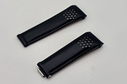 Curved Leather Watch Strap Rolex